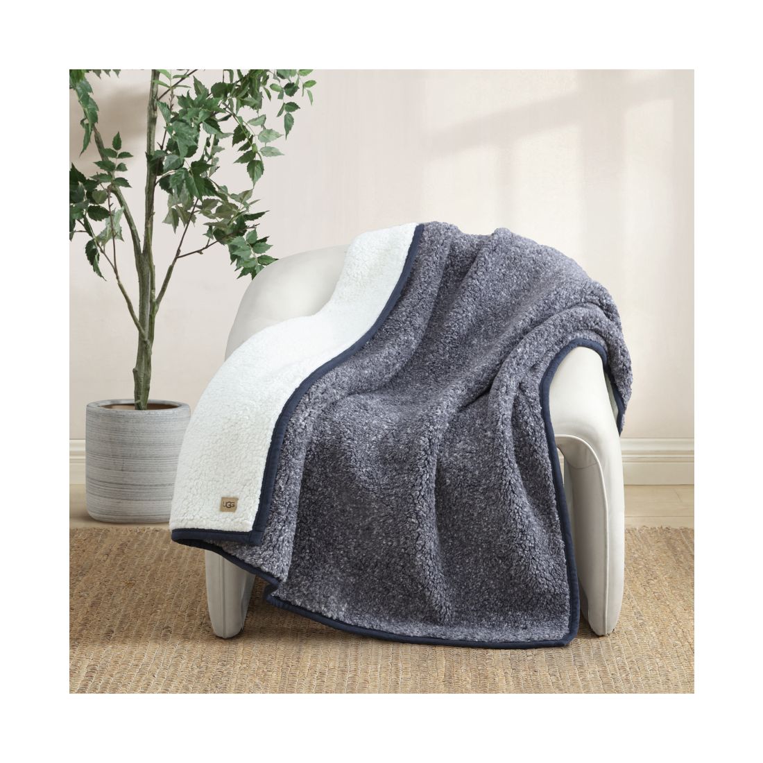 UGG Classic UGGfluff Throw, 50" x 70"