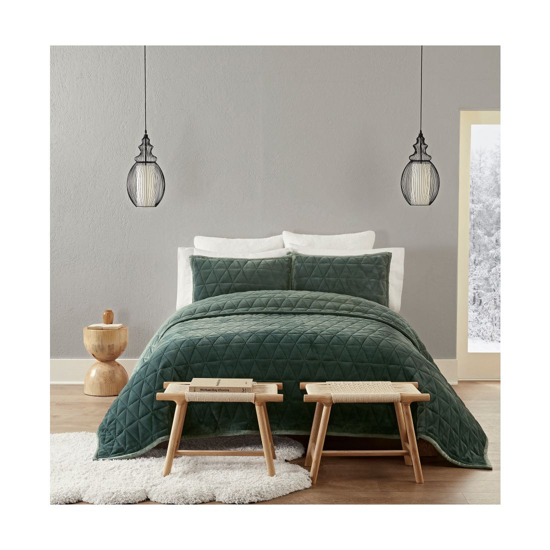 UGG Coco 3-Pc. Quilt Set, Full/Queen