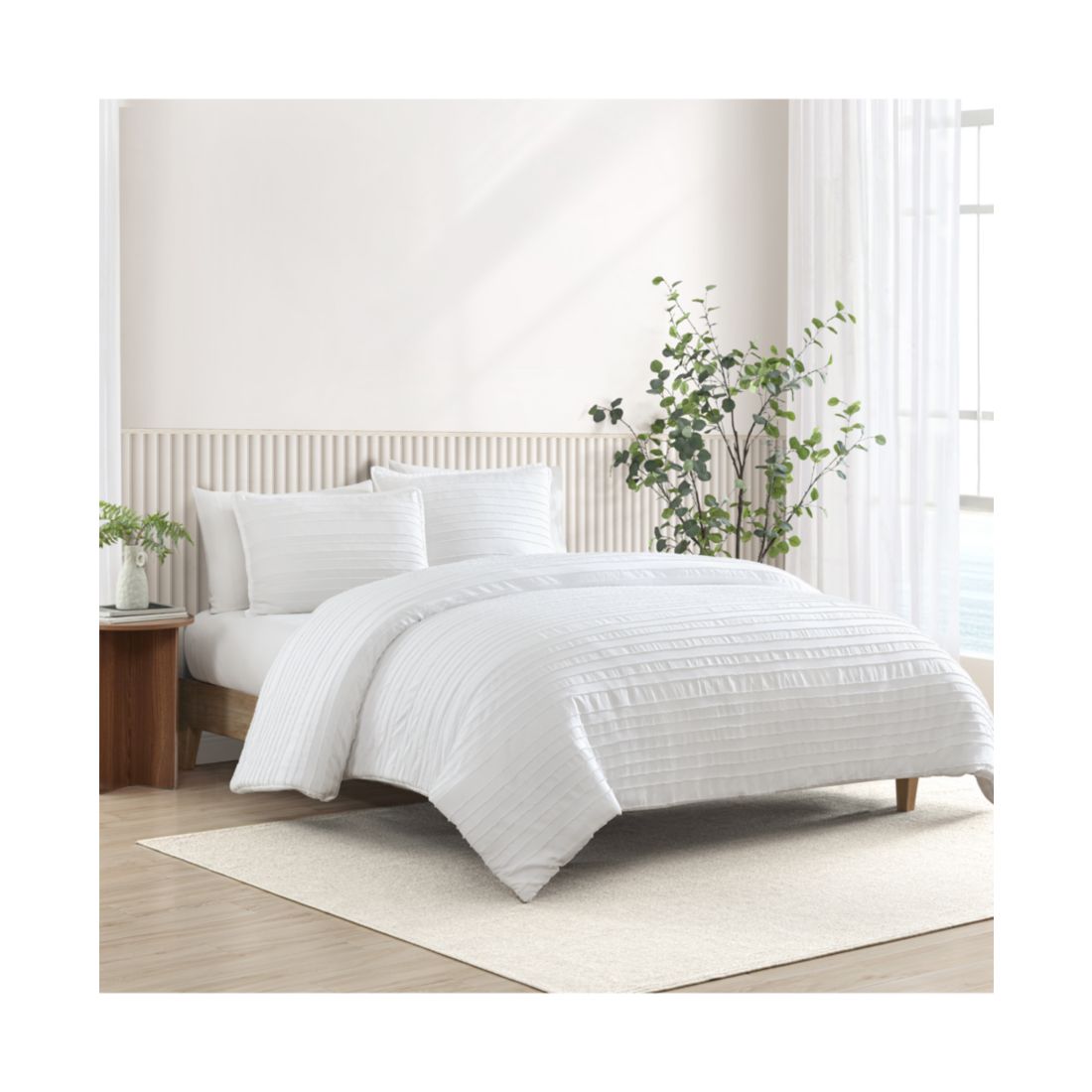 UGG Devon Textured 3-Pc. Comforter Set, Full/Queen