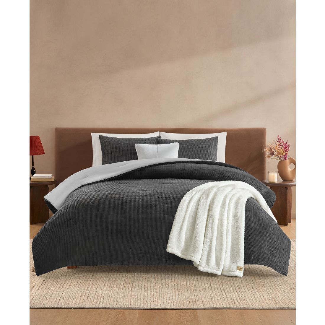 UGG Brody Reversible 5-Pc. Comforter Set, King