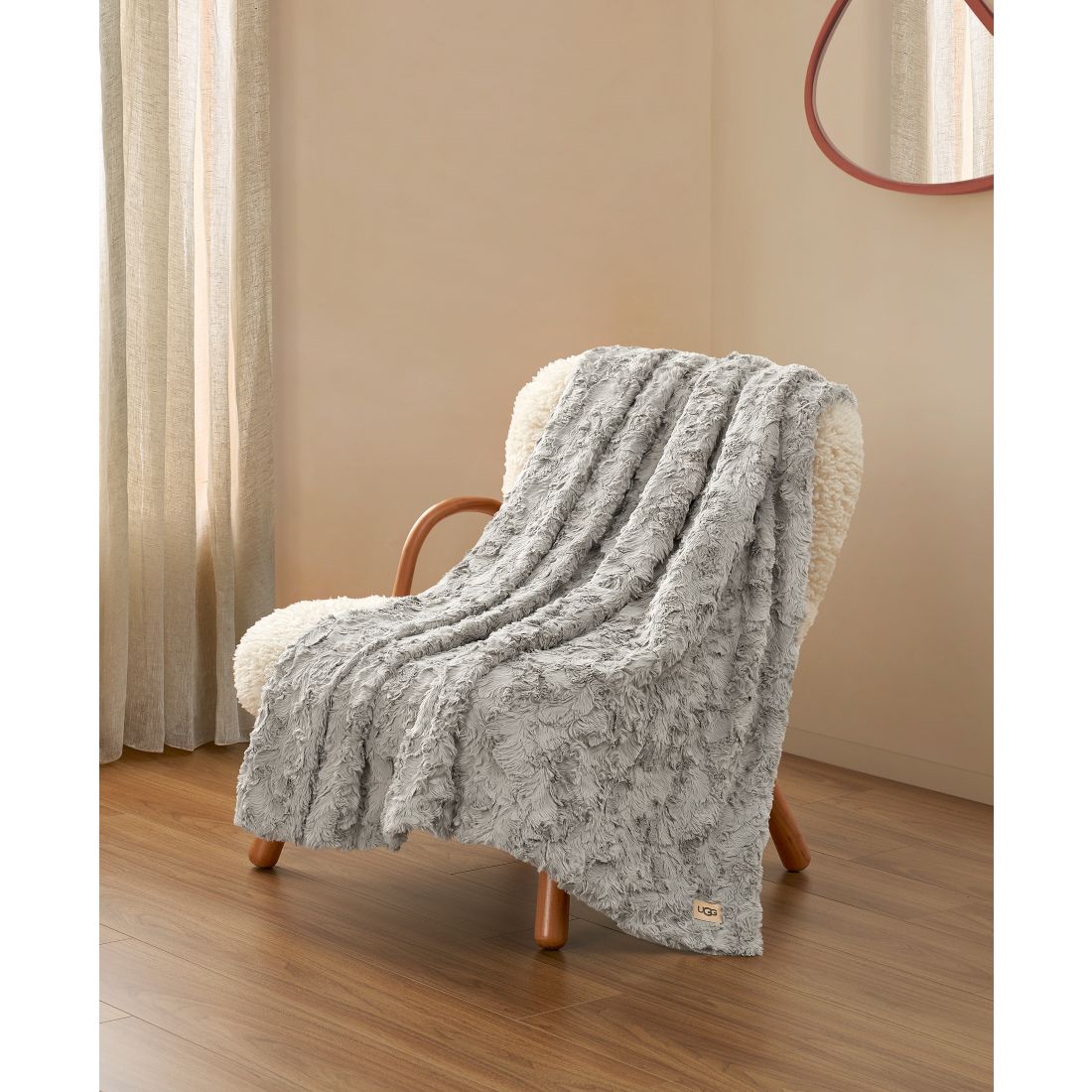 UGG Faux Fur Throw, 50" x 70"