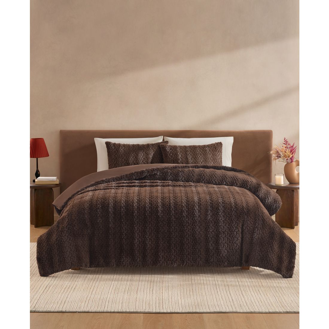 UGG Lida 3-Piece Comforter Set, Full/Queen