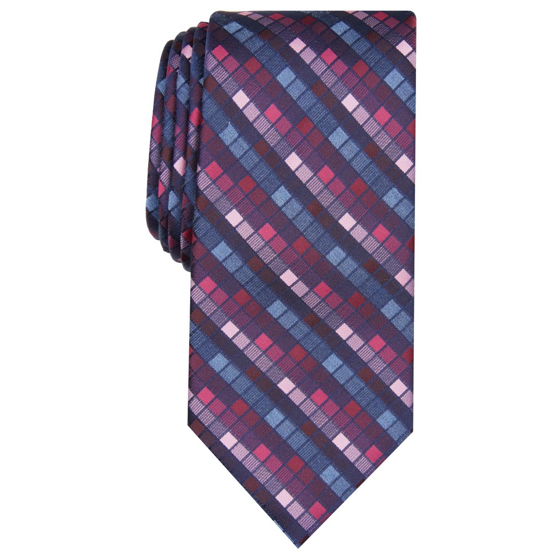 Perry Ellis Men's Canehill Grid Tie