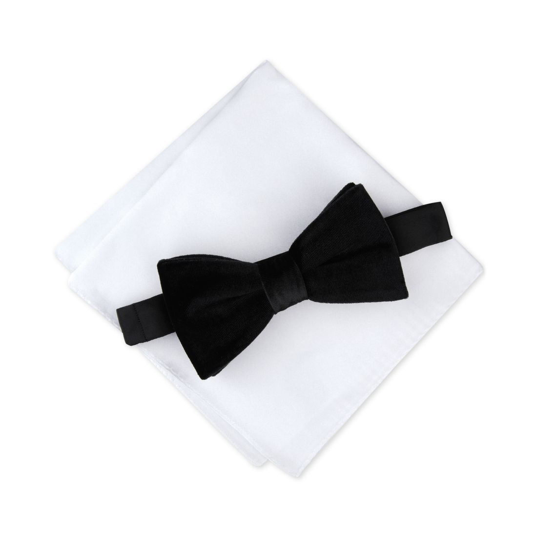 Alfani Men's Cameo Velvet Solid Bowtie, Created for Macy's