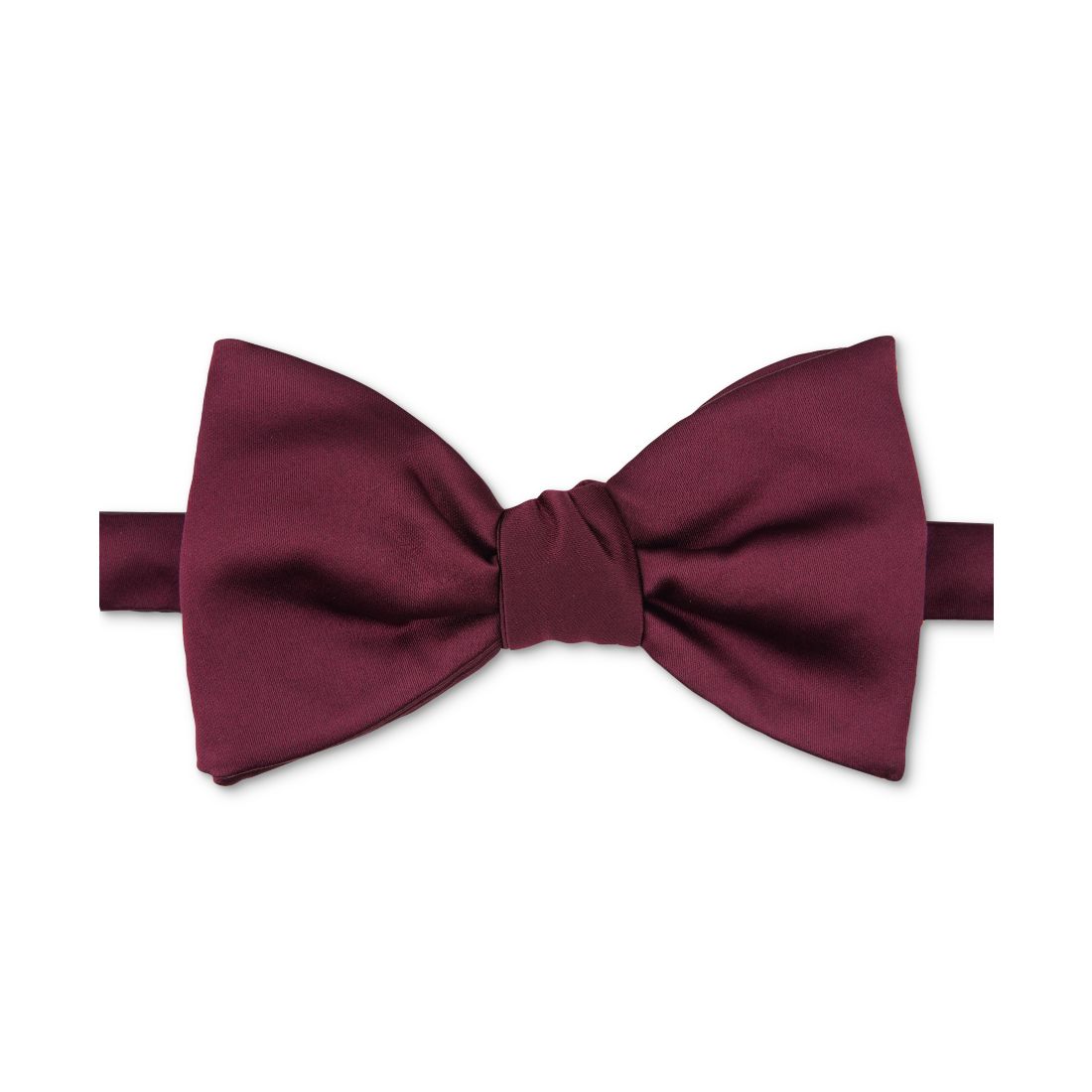 Alfani Men's Oversized Satin Solid Bow Tie, Created for Macy's