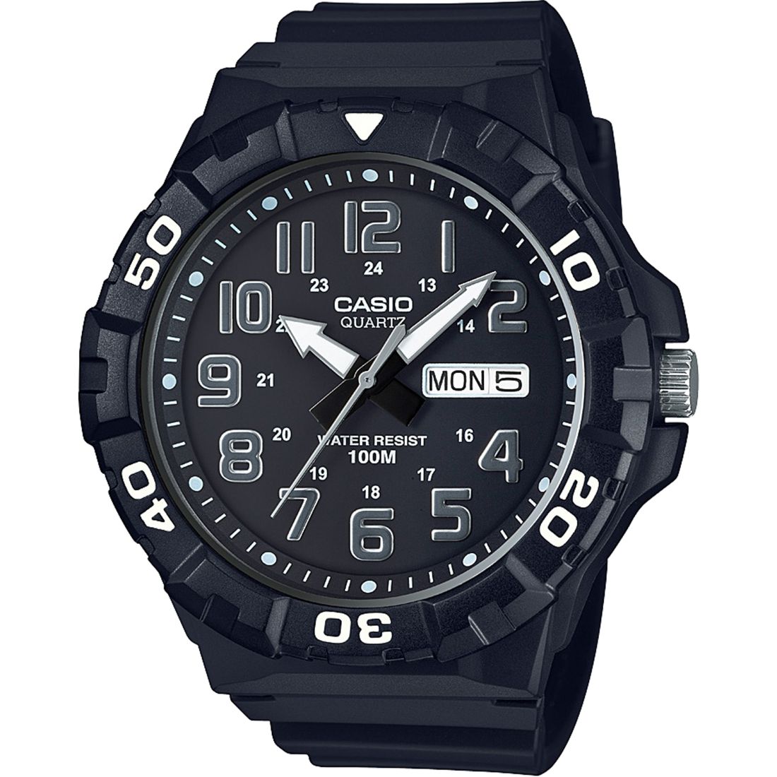 Casio Men's Black Resin Strap Watch 50mm
