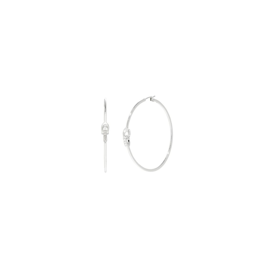 Coach Signature C Hoop Earrings