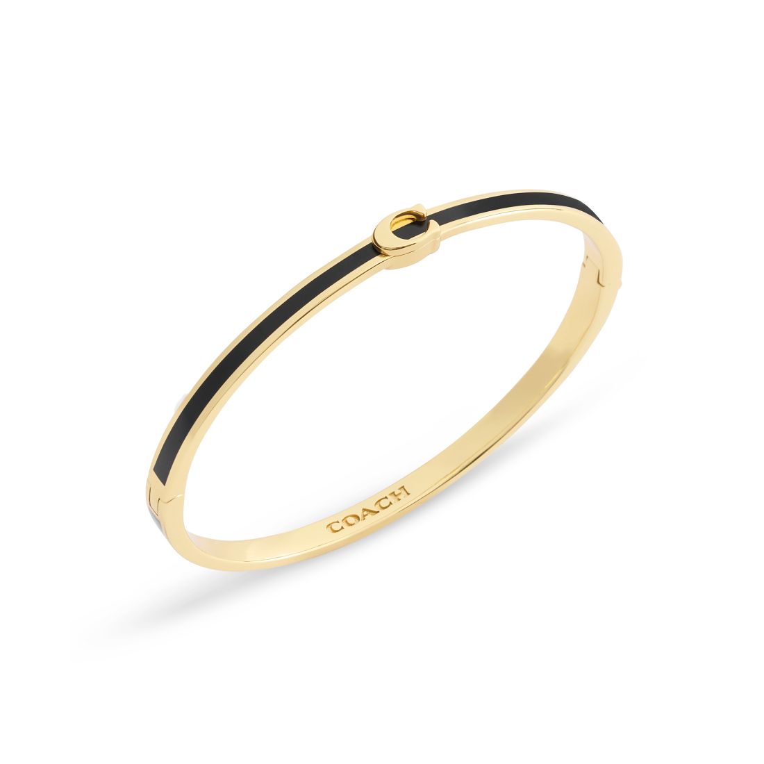 Coach Minimal Hinged Bangle Bracelets