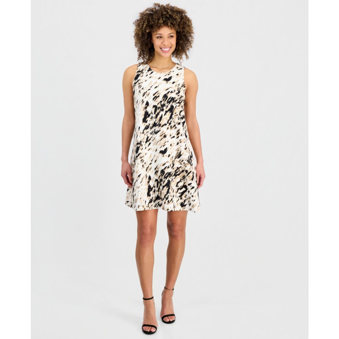 Kasper Women's Printed Shift Dress
