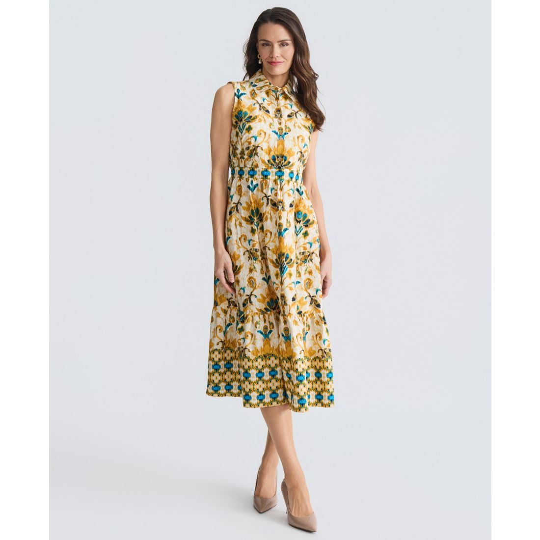 Kasper Slvlss Collared Midi