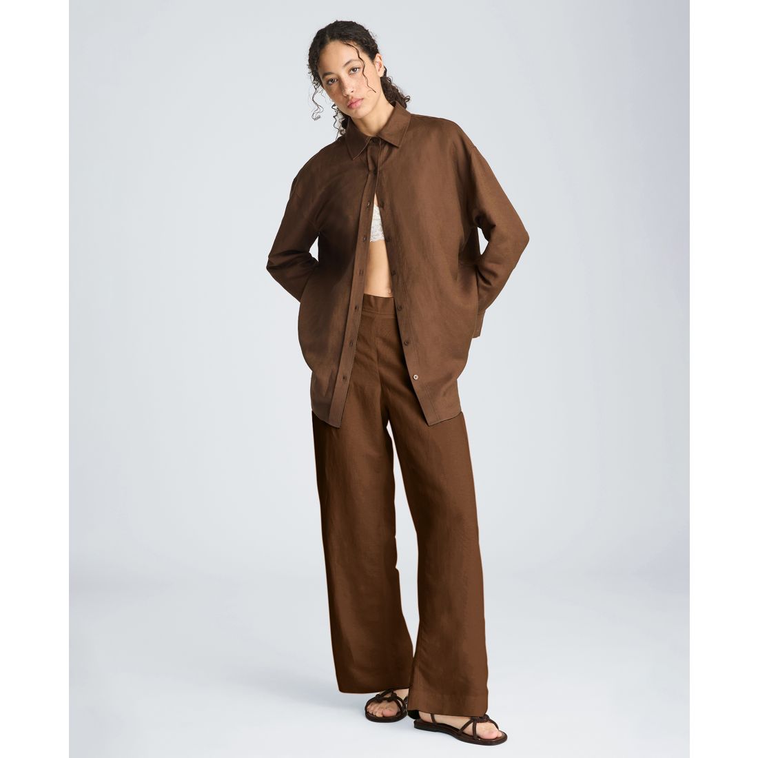 Kenneth Cole Women's Pull-On Wide-Leg Pants
