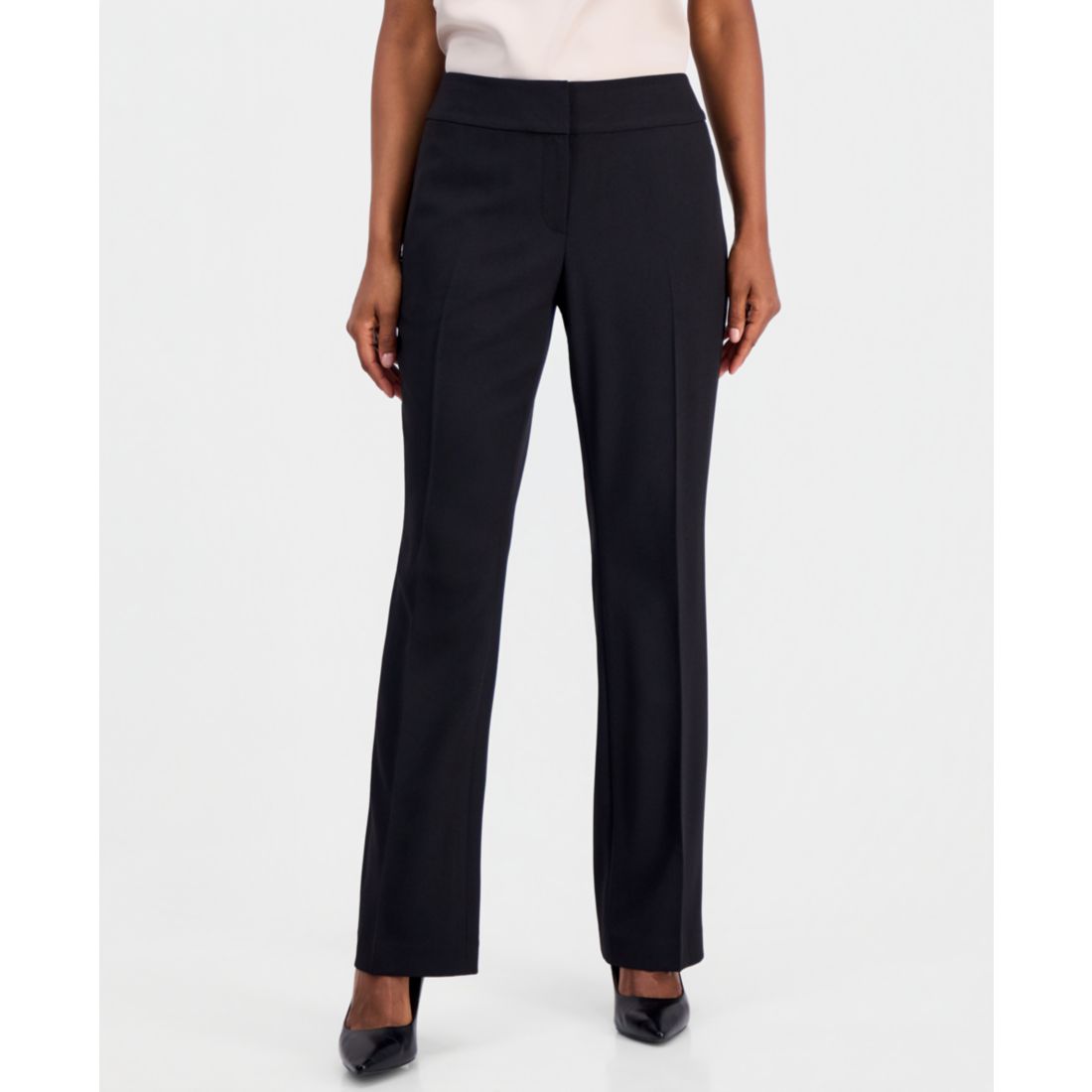 Kasper Women's High Rise Bootcut Pants