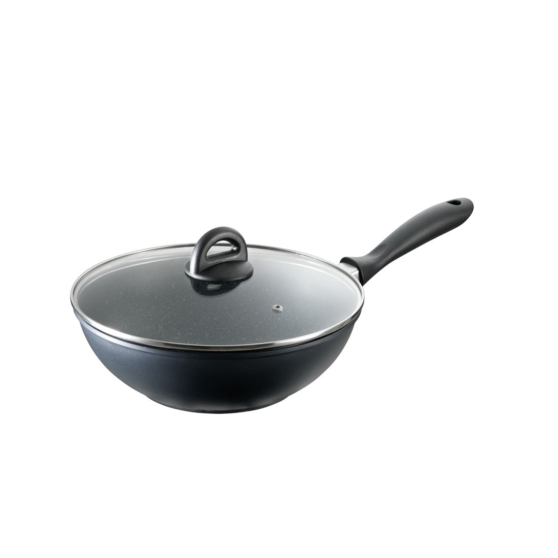 Cuisine::pro Stone 11" Cast Aluminum Stirfry Pan