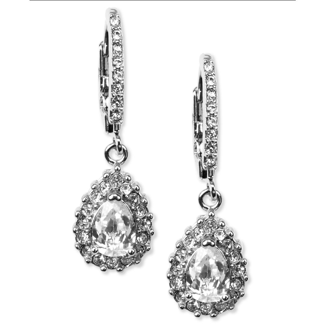 Givenchy Cz Drop Earrings