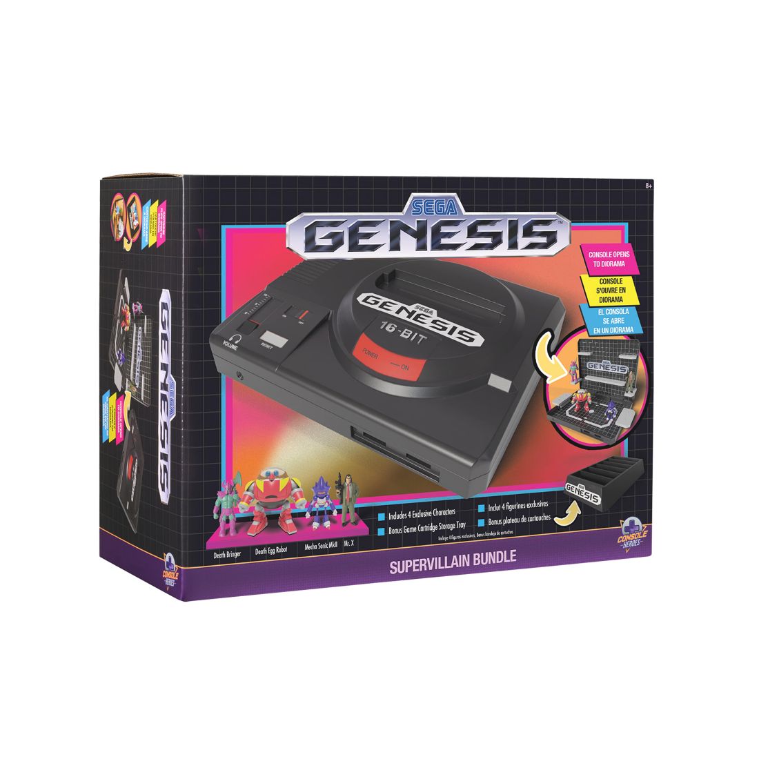 Wilder Toys Console Heroes Sega Console Boss Level Only
