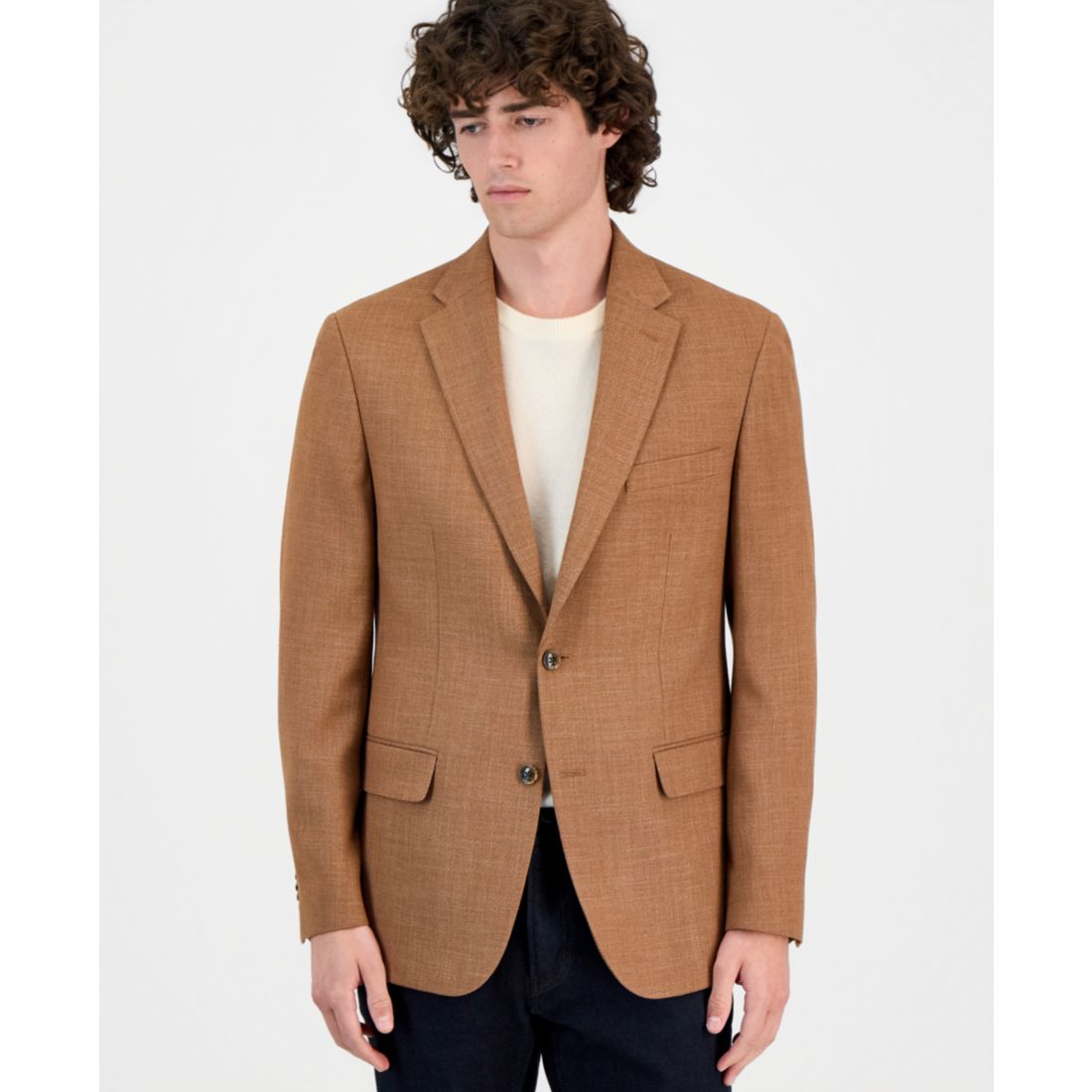 Tommy Hilfiger Men's Modern-Fit Solid Sport Coat