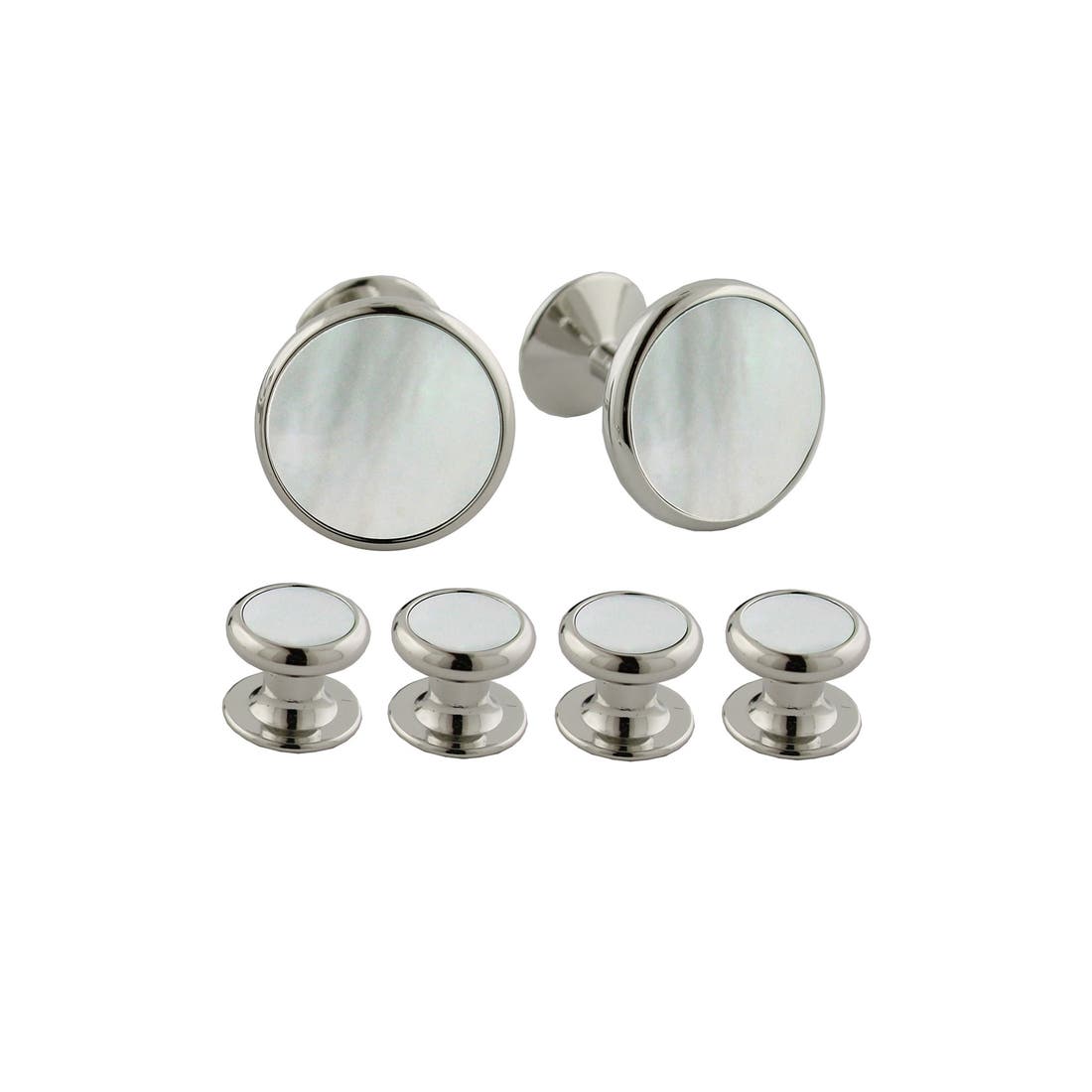 David Donahue Inlay Cuff Link & Stud Set