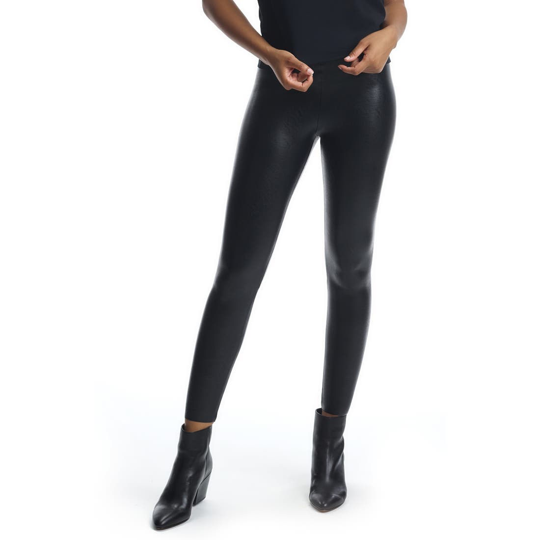 Commando Control Top Faux Leather Leggings
