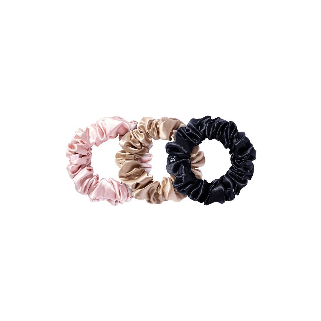 Slip 3-Pack Large Silk Scrunchie Set
