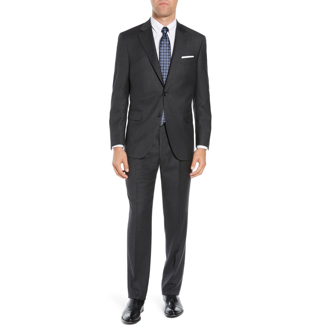 Peter Millar Charcoal Grey Wool Suit