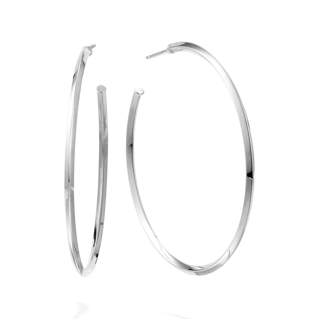 Lana 14K Gold 45mm Thin Royale Hoops