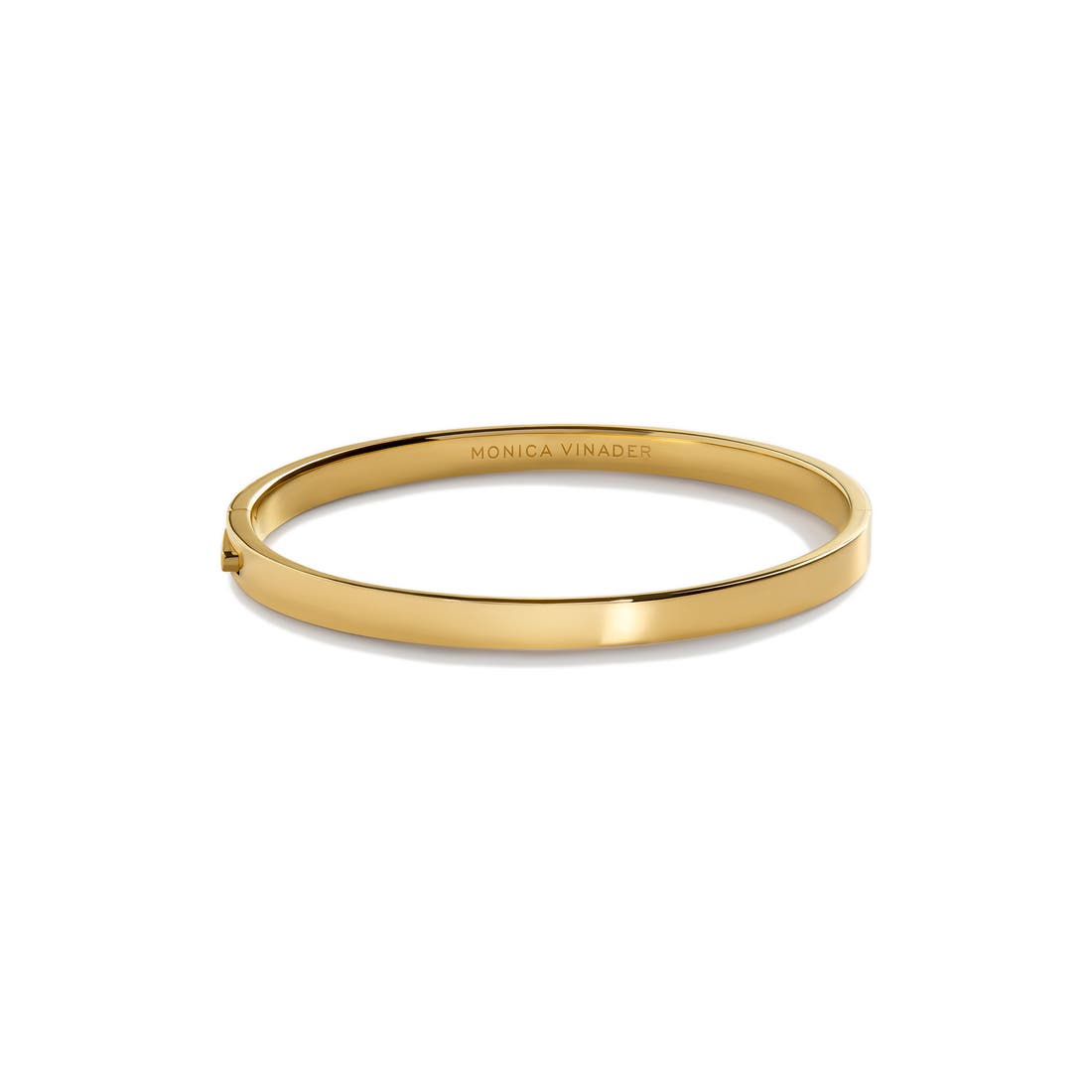 Monica Vinader Essential Hinged Bangle Bracelet