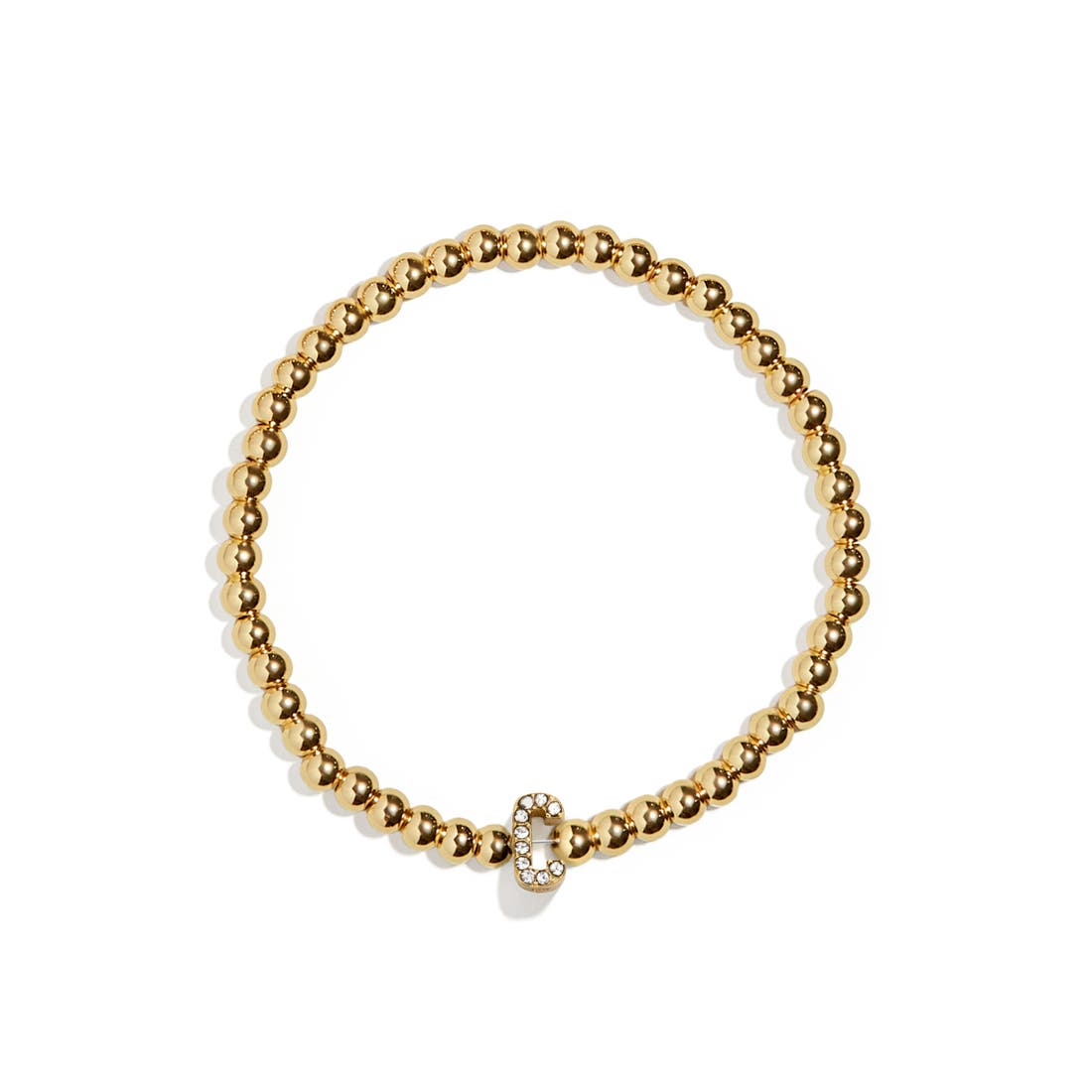 Baublebar Pisa Pavé Initial Bracelet