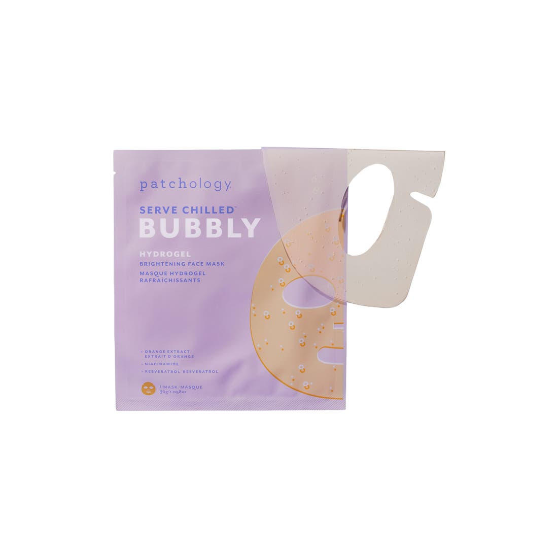 Patchology Bubbly Bright Hydrogel Mask