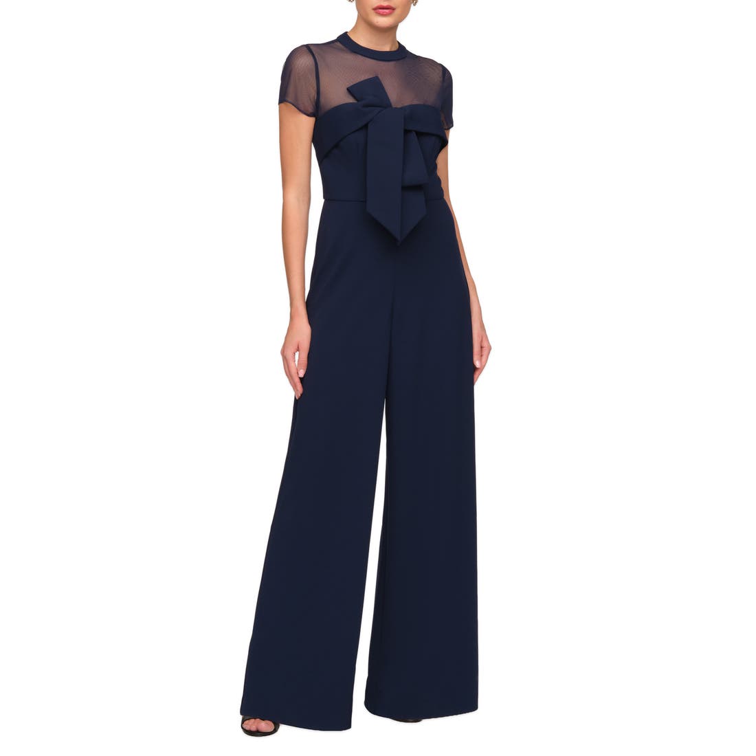 Js Collections Stretch Crepe Jumpsuit