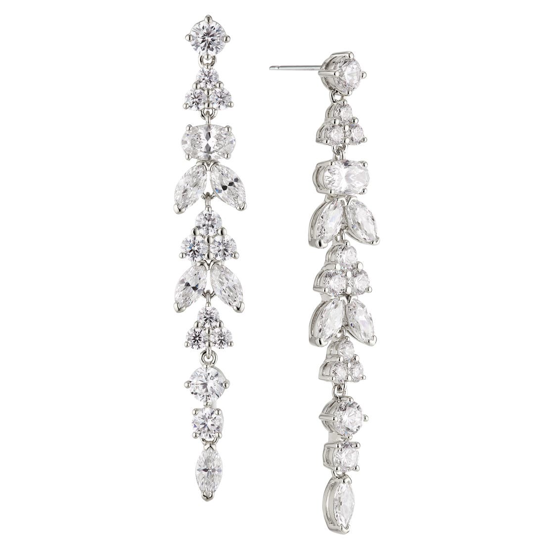 Nadri Prima Linear Drop Earrings