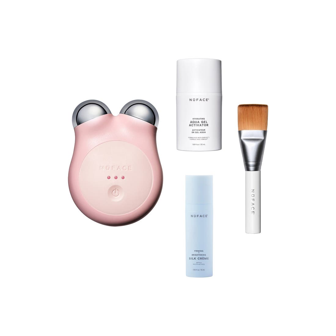 Nuface® MINI+ Smart Petite Microcurrent Facial Toning Device Starter Kit