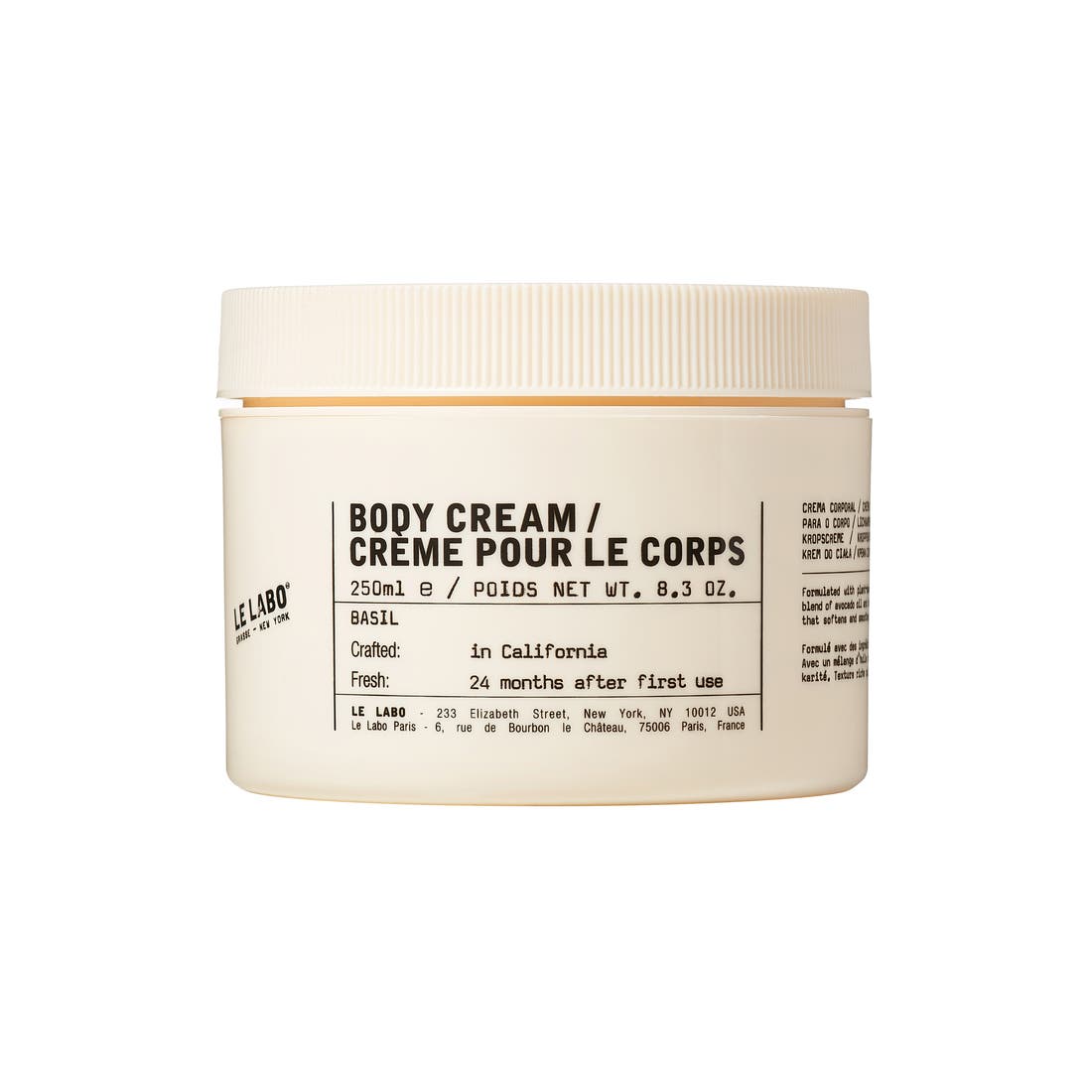 Le Labo Basil Body Cream