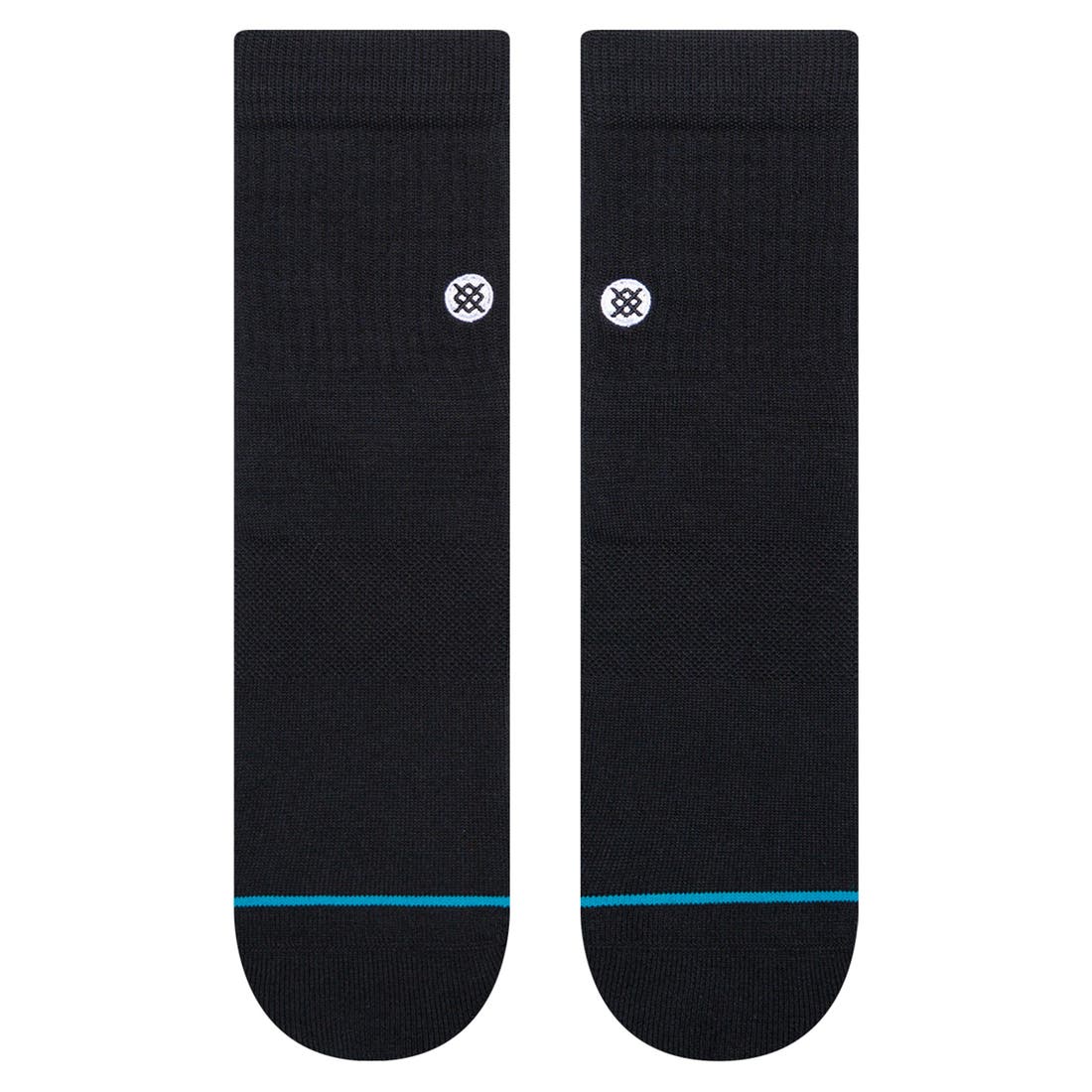 Stance Icon 3-Pack Quarter Crew Socks