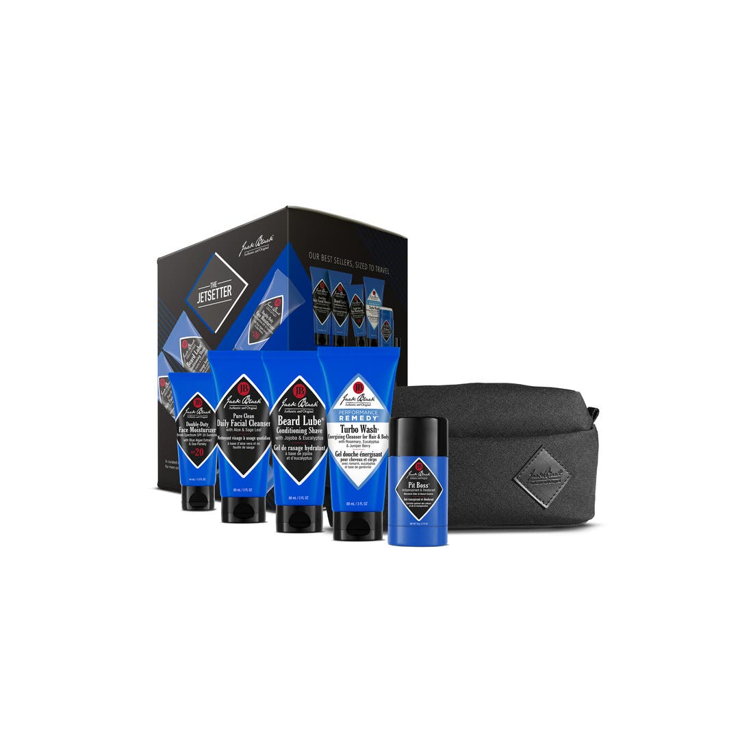 Jack Black The Jetsetter Set USD $117 Value