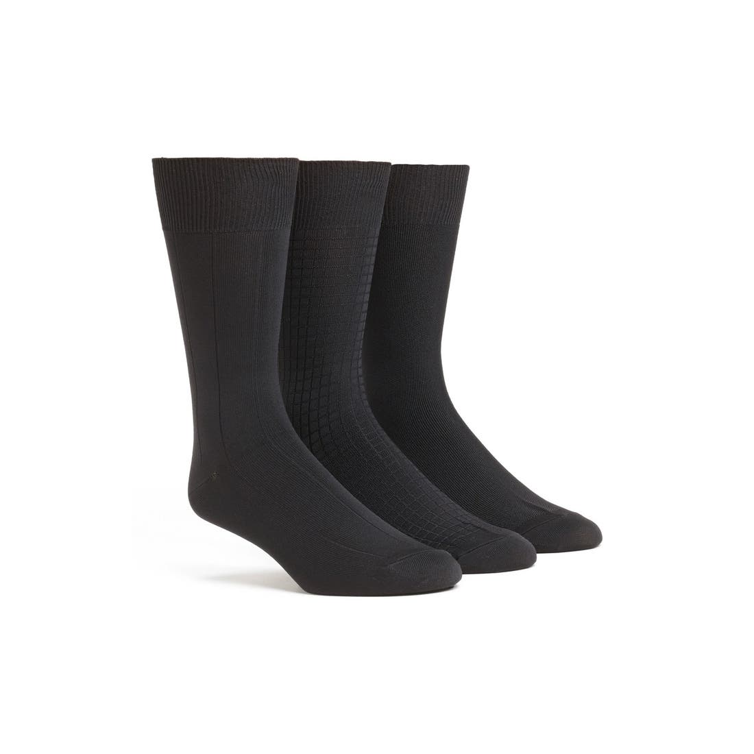 Calvin Klein 3-Pack Microfiber Socks