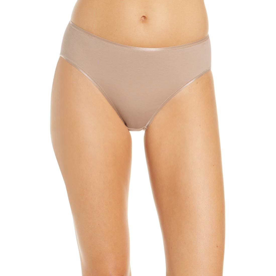 Hanro Seamless Cotton High Cut Briefs