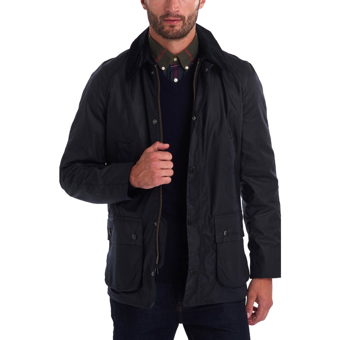 Barbour Ashby Waxed Cotton Jacket