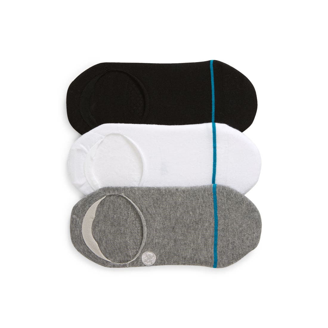 Stance Icon 3-Pack No-Show Liner Socks