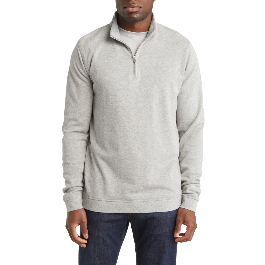 Peter Millar Comfort Interlock Quarter Zip Pullover