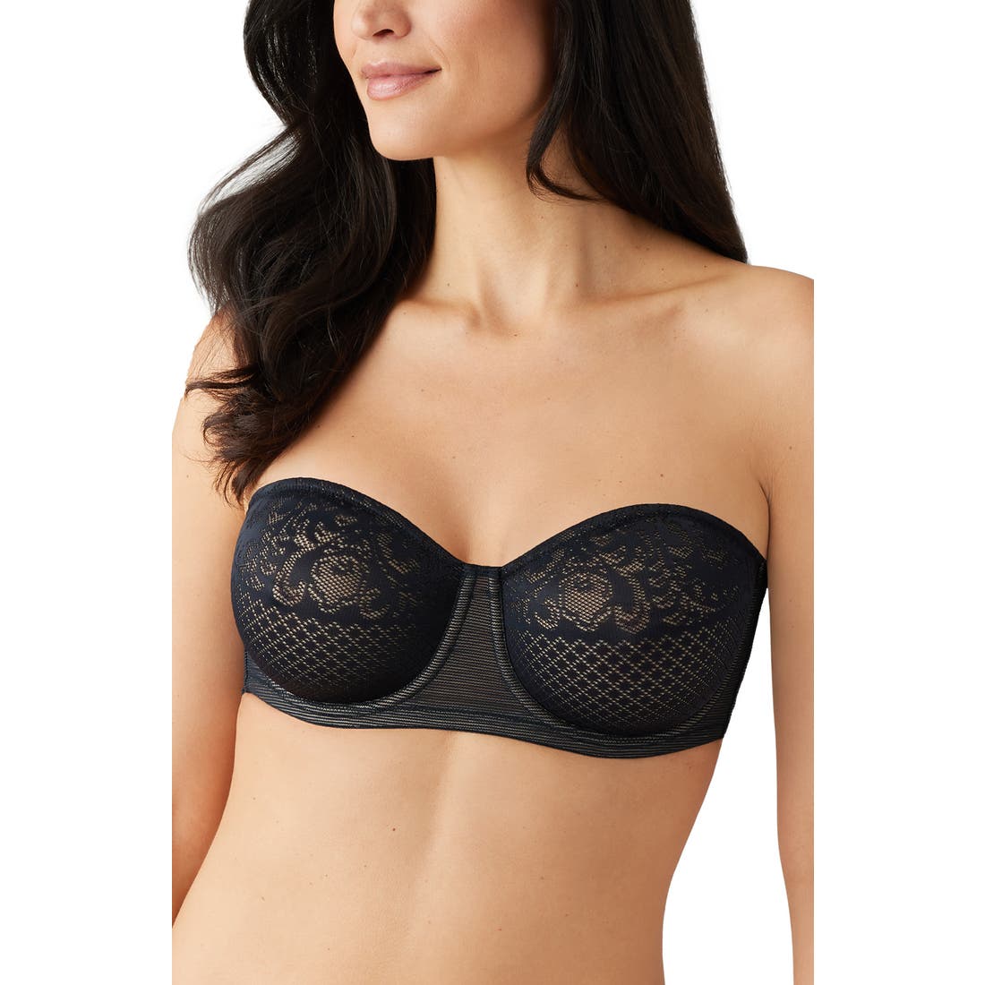 Wacoal Visual Effects Strapless Underwire Minimizer Bra