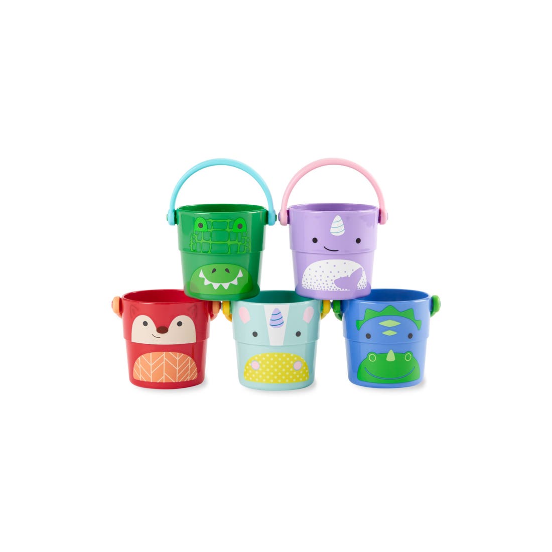 Skip Hop 5-Piece Zoo® Stack/Pour Buckets