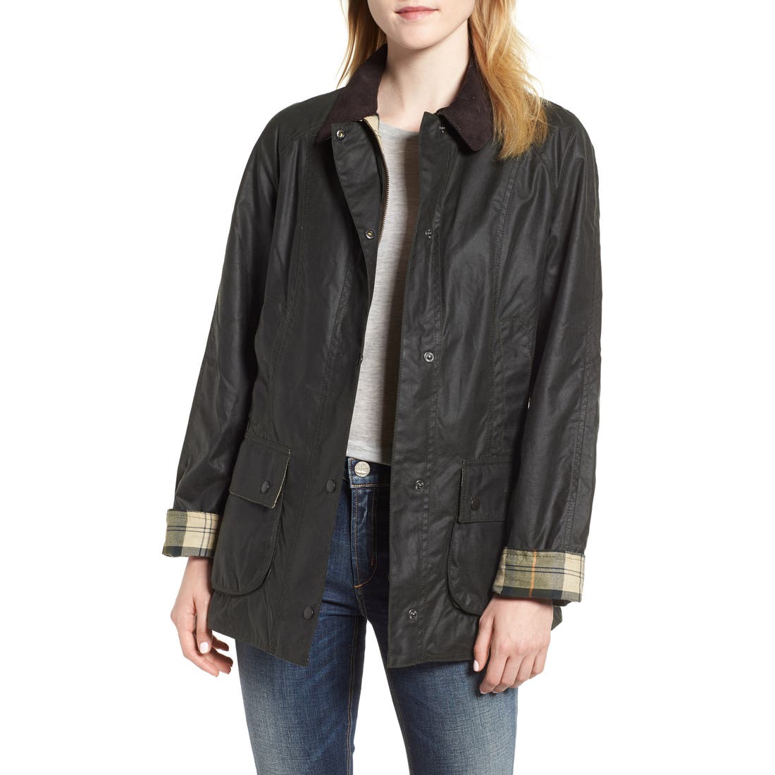 Barbour Beadnell Waxed Cotton Jacket