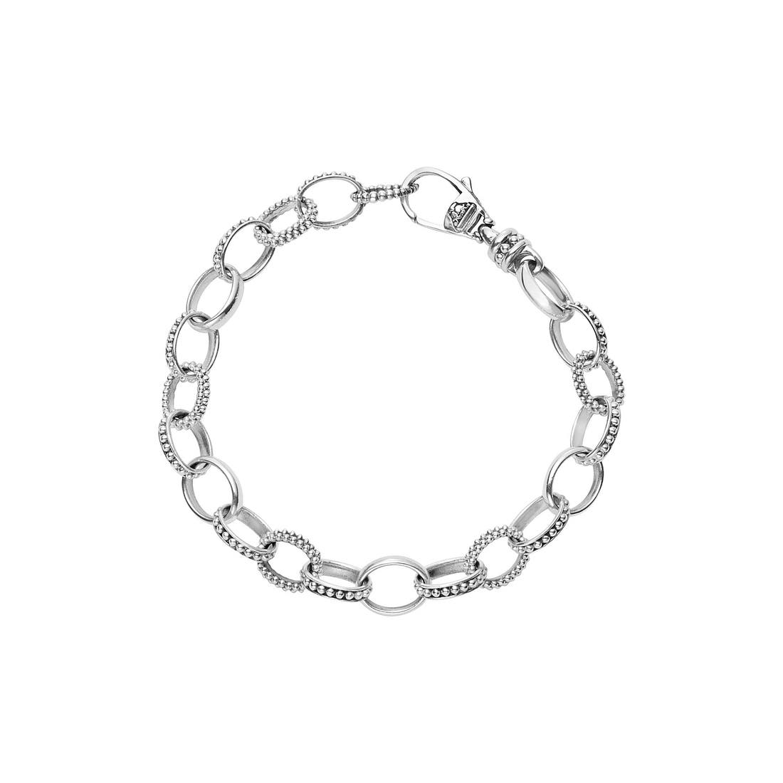Lagos Link Caviar Chain Bracelet