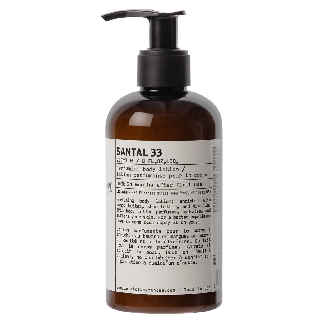 Le Labo Santal 33 Body Lotion