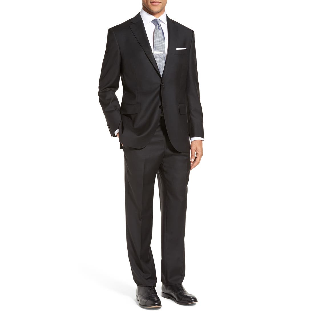 Peter Millar Flynn Classic Fit Solid Wool Suit