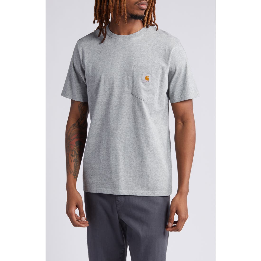 Carhartt Work In Progress Logo Pocket T-Shirt