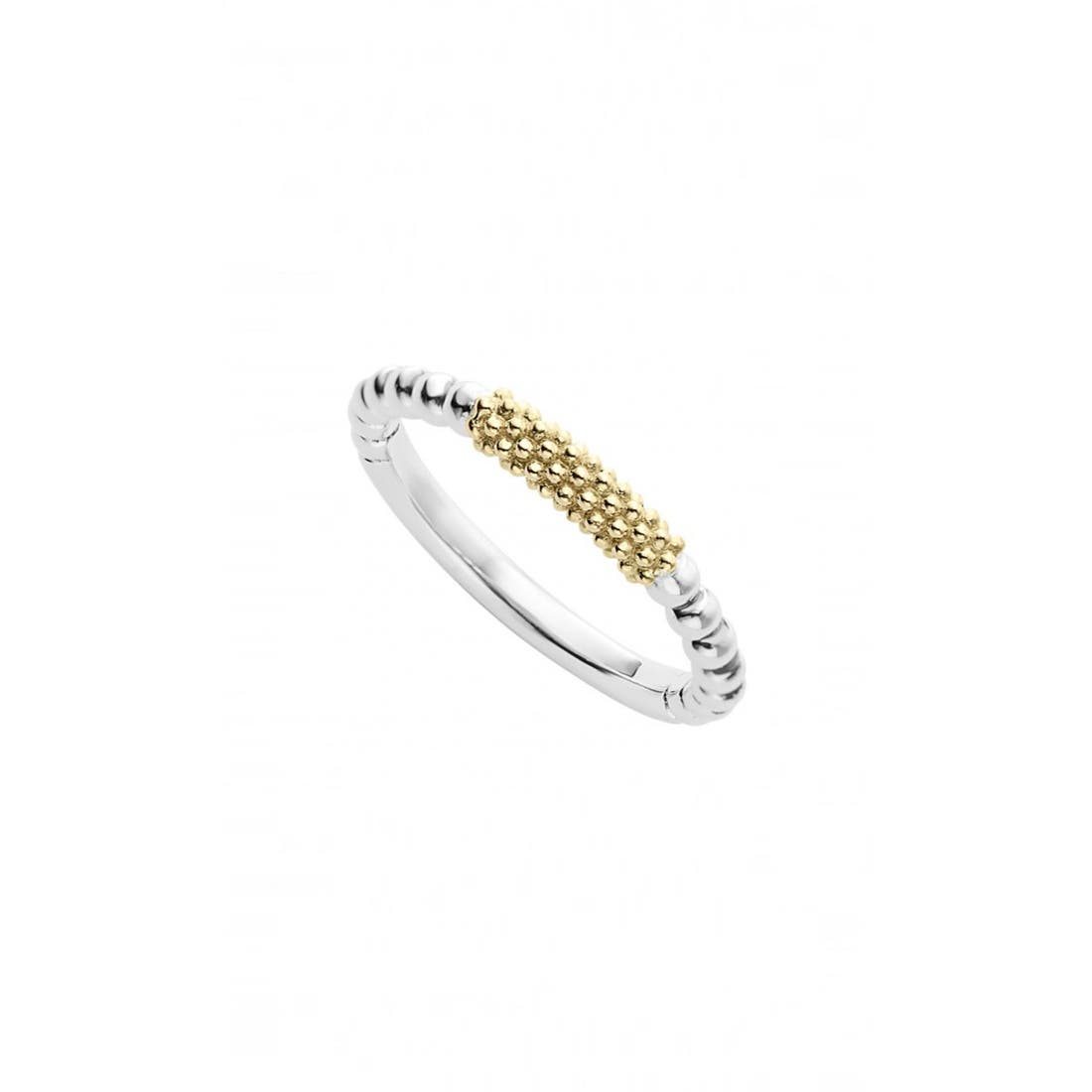 Lagos Caviar Icon' Stacking Ring