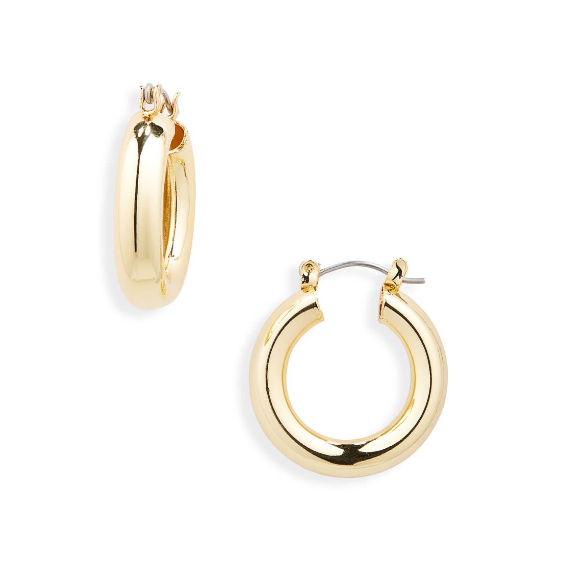 Bp. Dipped Bold Medium Hoop Earrings