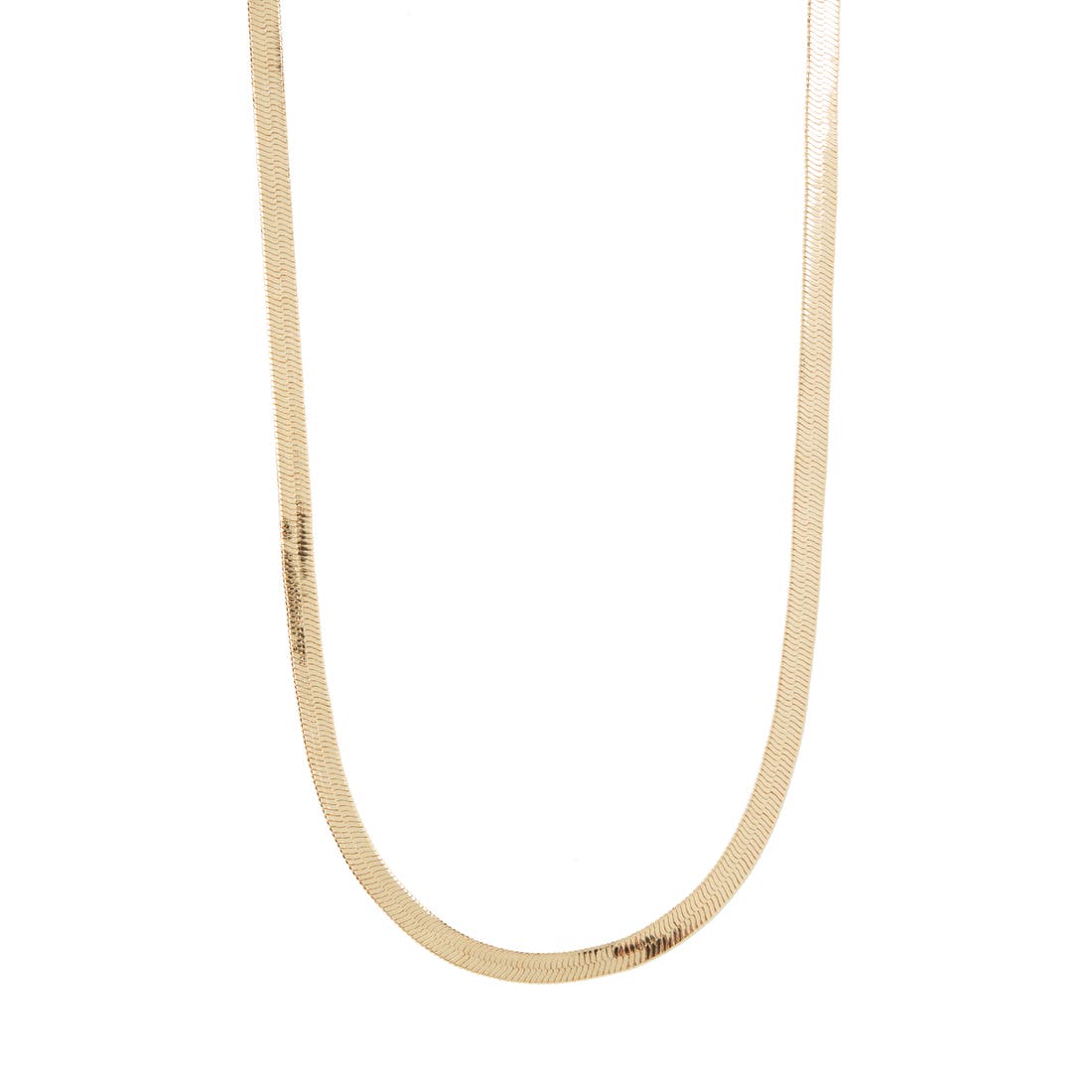 Bp. Dipped Herringbone Chain Necklace