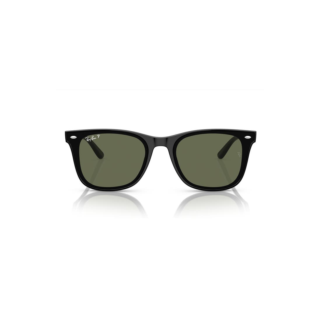 Ray-ban 65mm Polarized Oversize Square Sunglasses